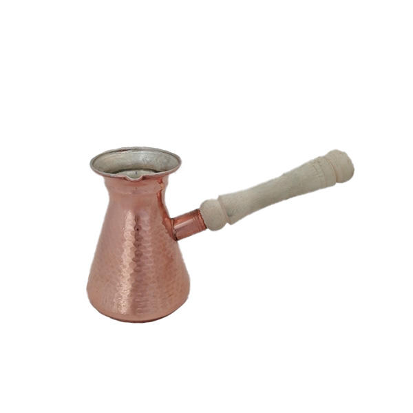 Türkische Kaffeekanne – Traditionell gehämmerter Kupfer-Cezve / Ibrik, Kia