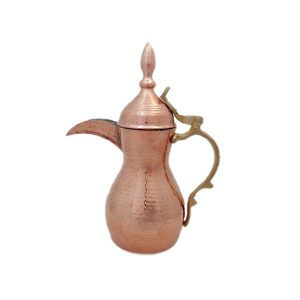 Arabische Kaffeekanne aus Kupfer für die Zubereitung von Qahwa und arabischem Kaffee – Kiani