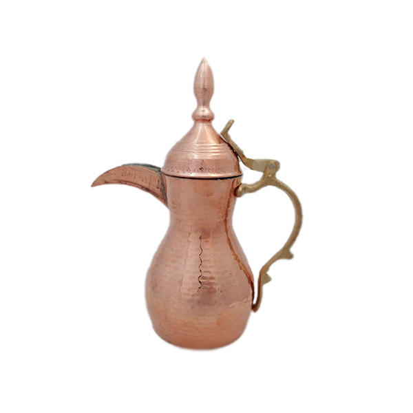 Arabische Kaffeekanne aus Kupfer für die Zubereitung von Qahwa und arabischem Kaffee - Kiani