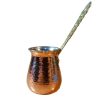 Türkische Kaffeekanne - Traditionell gehämmerter Kupfer-Cezve / Ibrik, Royal