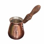 Türkische Kaffeekanne – Traditionell gehämmerter Kupfer-Cezve / Ibrik, Sahel