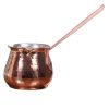 Türkische Kaffeekanne - Traditionell gehämmerter Kupfer-Cezve / Ibrik, Saya