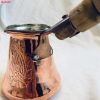 Türkische Kaffeekanne - Traditionell gehämmerter Kupfer-Cezve / Ibrik, Taban