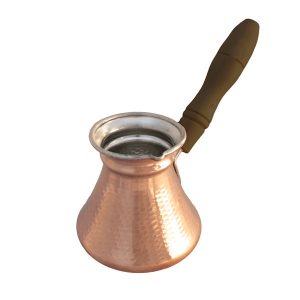 Türkische Kaffeekanne – Traditionell gehämmerter Kupfer-Cezve / Ibrik, Vida