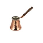 Türkische Kaffeekanne – Traditionell gehämmerter Kupfer-Cezve / Ibrik, Wida