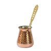 Türkische Kaffeekanne - Traditionell gehämmerter Kupfer-Cezve / Ibrik, ZH1