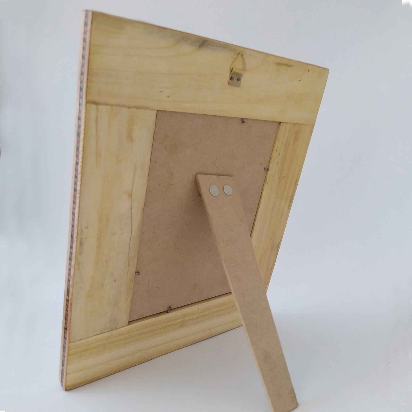 Persischer Holzspiegelrahmen – Blumen- & Vogel-Khatamkari