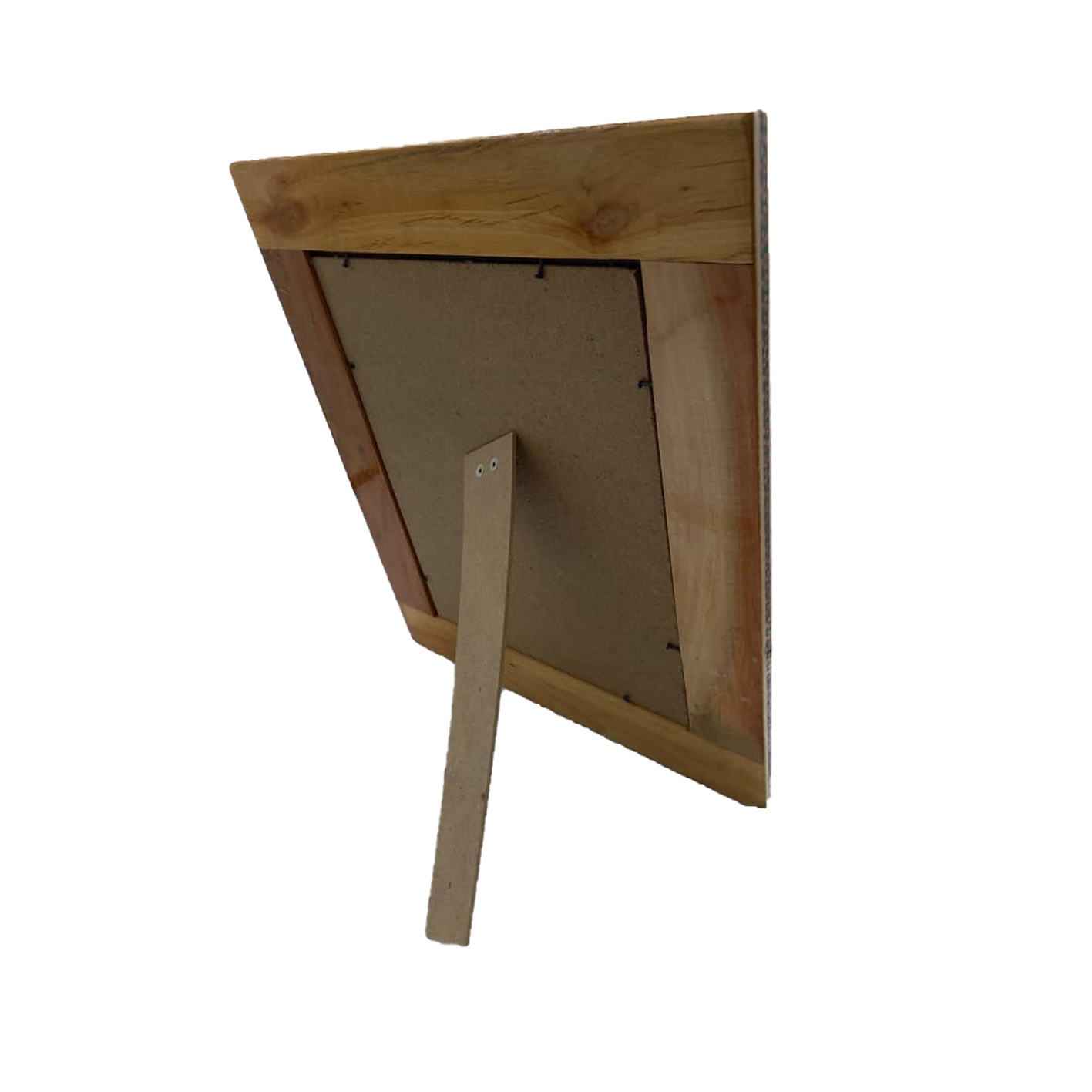 Persischer Holzspiegelrahmen – Khatamkari Blumen-Design