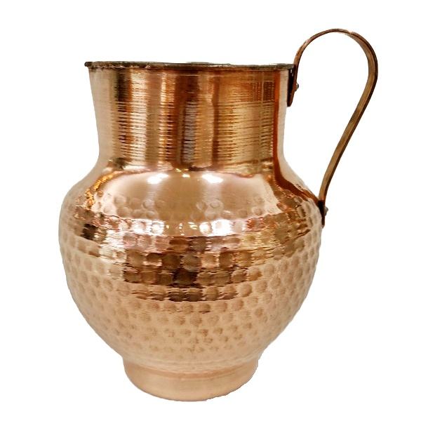 Persische Kupferkaraffe traditionell gehämmert Aseman