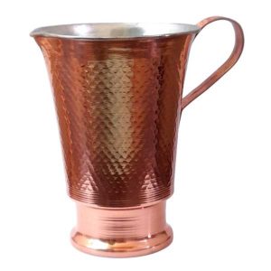 Persische Kupferkaraffe traditionell gehämmert Baran