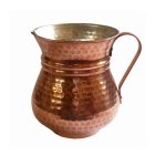 Persische Kupferkaraffe traditionell gehämmert Kara
