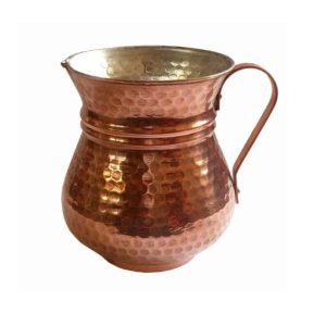 Persische Kupferkaraffe traditionell gehämmert Kara