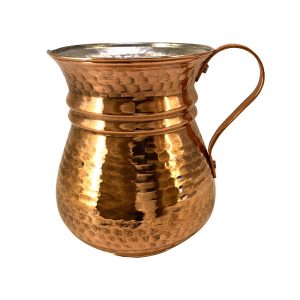 Persische Kupferkaraffe traditionell gehämmert Kara II