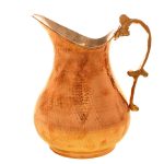 Persische Kupferkaraffe traditionell gehämmert Kermani II