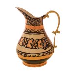 Persische Kupferkaraffe traditionell gehämmert Modern