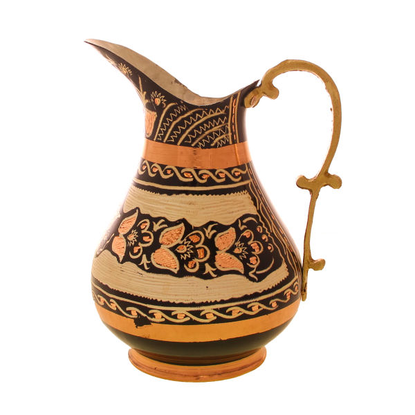 Persische Kupferkaraffe traditionell gehämmert Modern