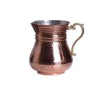 Persische Kupferkaraffe traditionell gehämmert Mond