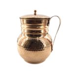 Persische Kupferkaraffe traditionell gehämmert Silva