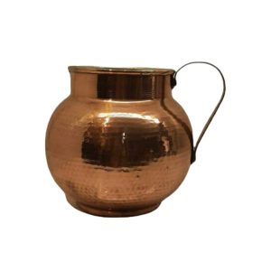Persische Kupferkaraffe traditionell gehämmert Silva III