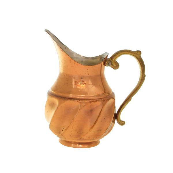 Persische Kupferkaraffe traditionell gehämmert Sonne
