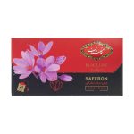Golestan Safran Aromatisierter Schwarzer Tee (Packung mit 8)