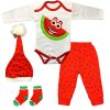4-teiliges Yalda Baby Bekleidungs Set Modell Happy Wassermelone