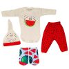 4-teiliges Yalda Baby Bekleidungs Set Modell Wassermelone