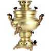Persischer Messing-Gas-Samowar Traditionelles Design Teekocher 8-Liter
