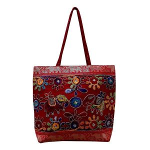 Ethnische Tragetasche mit Baluchi-Stickerei Modell Arami