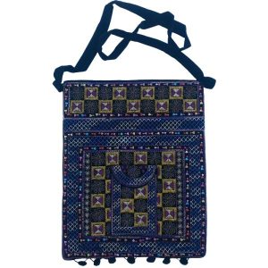 Ethnische bestickte Crossbody-Tasche Baluchi Binesh Design