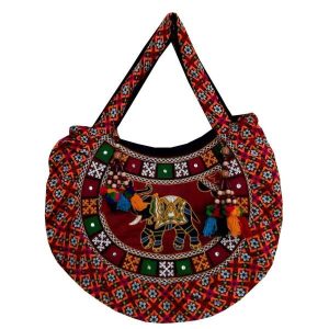 Ethnische Tragetasche mit Baluchi-Stickerei Modell Mania
