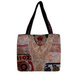 Ethnische Tragetasche mit Baluchi-Stickerei Modell Sima II