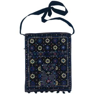 Ethnische bestickte Crossbody-Tasche Baluchi Cara Design