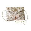Bestickte Clutch-Handtasche mit Blumenmuster – Hamid II