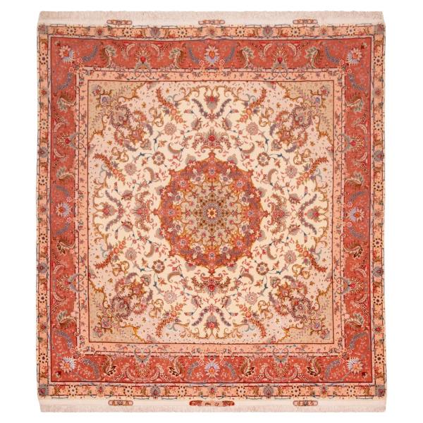 Persischer Teppich handgeknüpft Modell Afshan in Rot