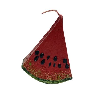 Persische Granatapfel- und Wassermelonen-Figurenkerze – klassische Yalda-Nacht-Tischdekoration