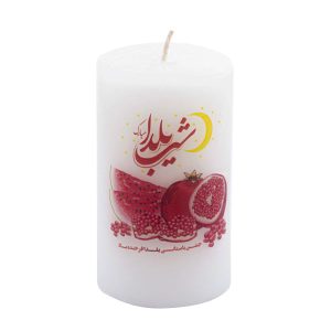 Wassermelonenkerze – Happy Yalda II Design, Geeignet für Yalda Nacht