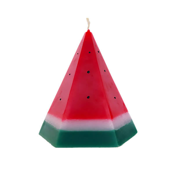 Wassermelonenkerze – Modell II, Ideal für Shabe Yalda Feier