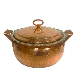 Persischer Kupfertopf – Traditionelles gehämmertes Kochdesign Nava