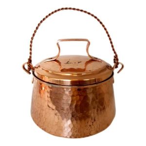 Persischer Kupfertopf – Traditionelles gehämmertes Kochdesign Tina