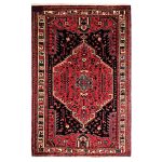 Persischer Teppich handgeknüpft in Beige Modell Golestan