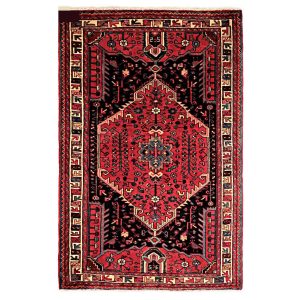 Persischer Teppich handgeknüpft in Beige Modell Golestan