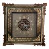 Handgefertigte persische Holz-Wanduhr - Khatam-Marketerie-Kunst, Nafis