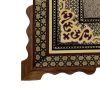Handgefertigte persische Holz-Wanduhr - Khatam-Marketerie-Kunst, Nafis
