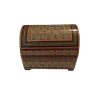 Handgefertigte Holz-Schmuckbox mit persischem Khatam-Design - Iblue