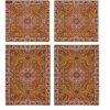 Persisches Bettüberwurf-Set – Orientalischer Stil, Doppelgröße mit Termeh-Stoff – Kebria