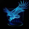 Adler 3D LED Nachttischlampe
