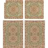 Persisches Bettüberwurf-Set – Orientalischer Stil, Doppelgröße mit Termeh-Stoff – Noyan