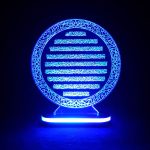 Islamische 3D-LED-Nachtlampe Ayatulkursi