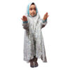 Islamisches weißes Namaz-Chador für Kinder